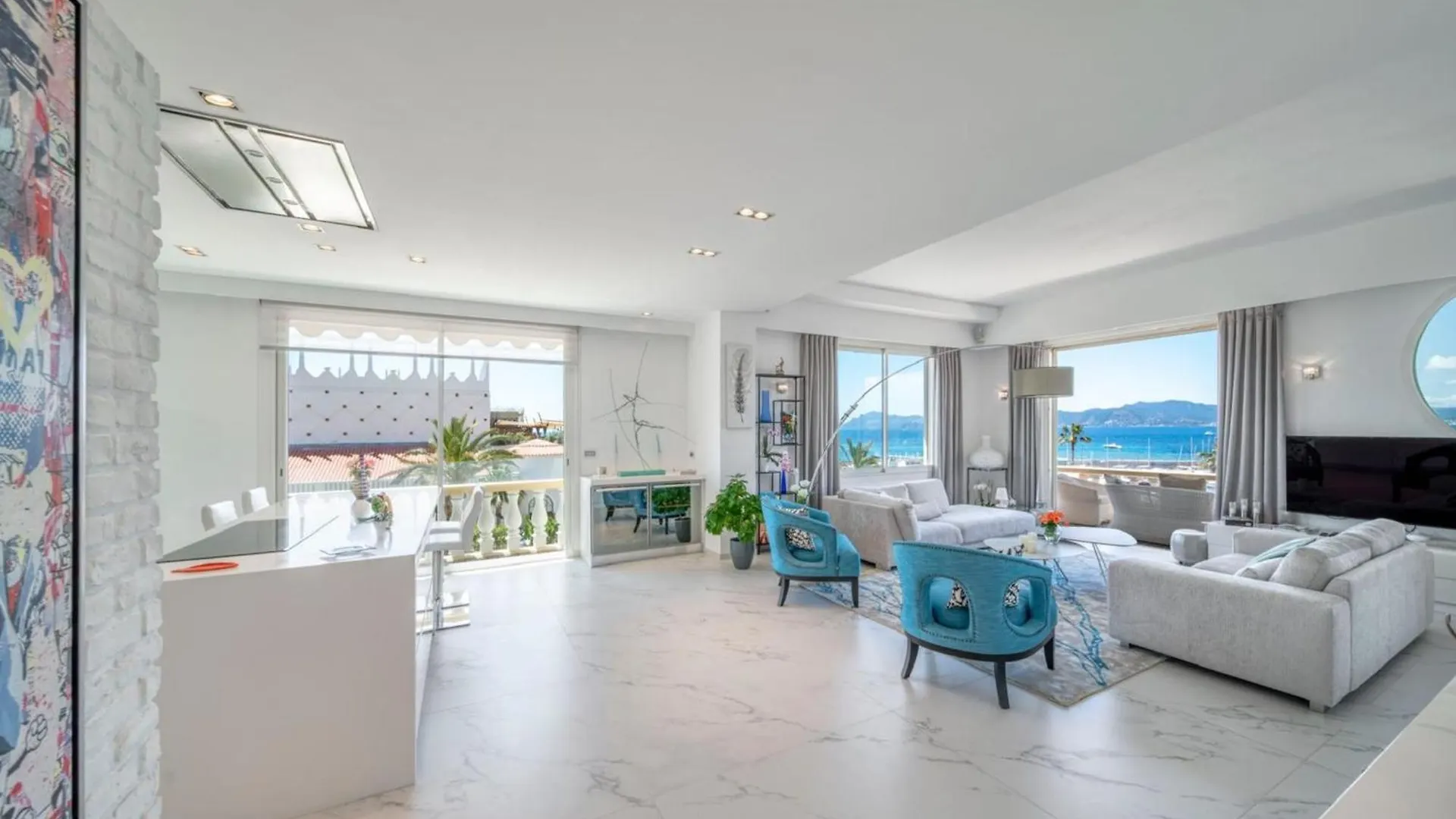 Stunning 3 Bedrooms With A Sea View Terrace Cannes Apartment